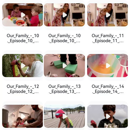 BBC少有的真实儿童家庭情景剧《Our-Family》1-6季115集